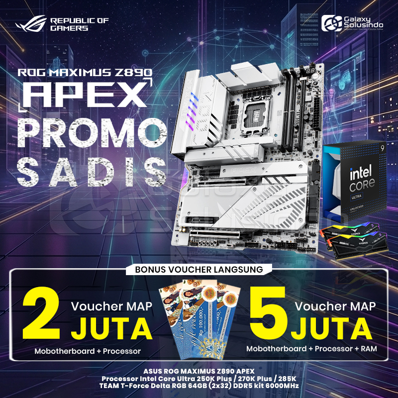 Intel ROG MAXIMUS Z890 APEX Motherboard ATX DDR5 LGA 1851