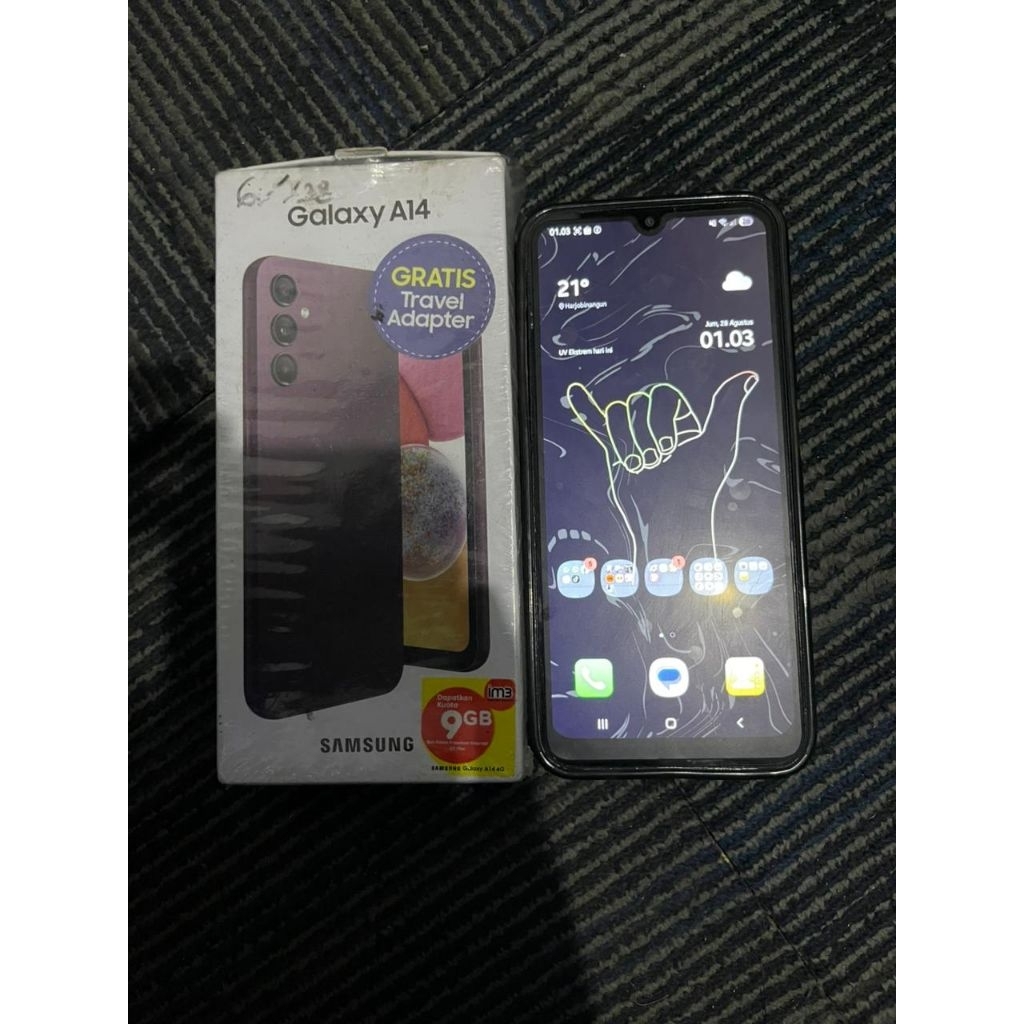 Samsung A14 4/128GB 4G Second Original HP
