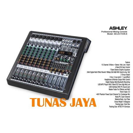 MIXER ASHLEY SELECTION8 / ASHLEY SELECTION 8