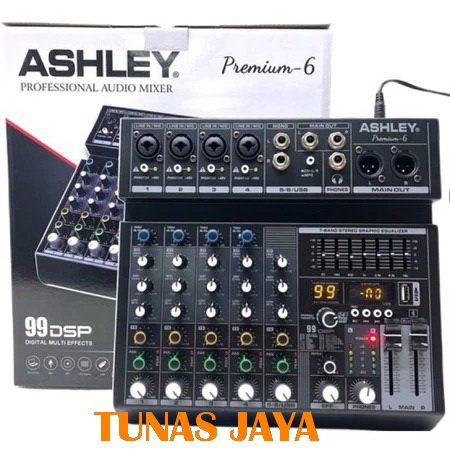MIXER ASHLEY PREMIUM6 MIXER ASHLEY PREMIUM 6 ORIGINAL MIXER ADA SOUNDCARD