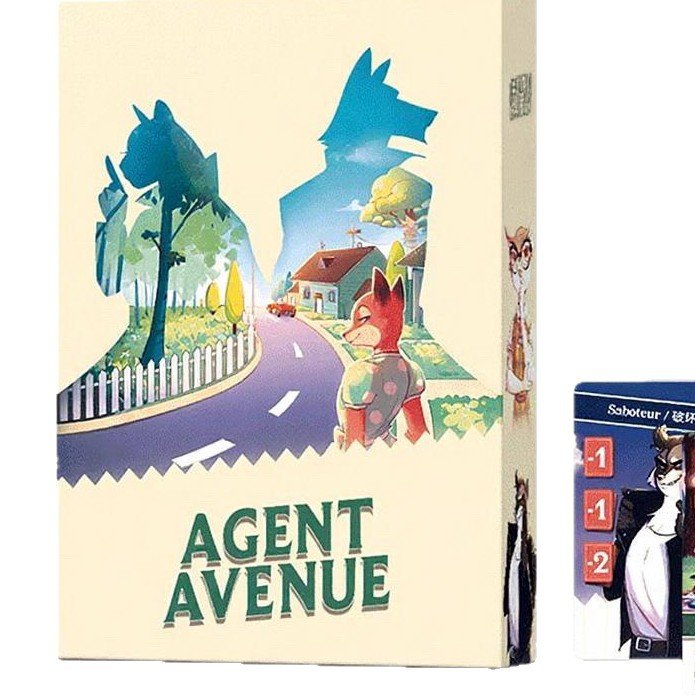 Agent Avenue Card Game - Family Boardgame Card