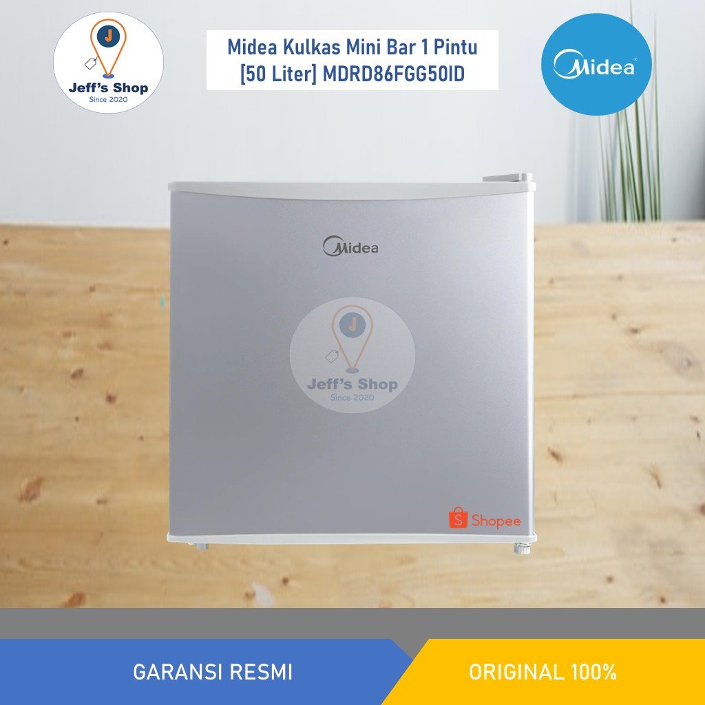 Midea Kulkas Mini Bar [50 Liter] MDRD86FGG50ID