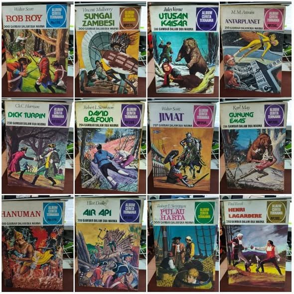 Komik Seri Album Cerita Ternama (Komik Eropa)