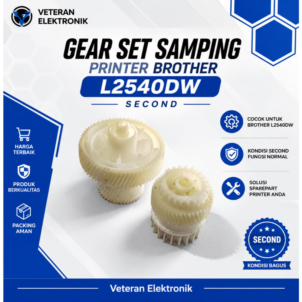 Gear Set Samping Printer Brother L2540DW Second