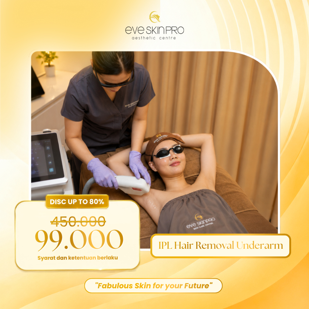 IPL HAIR REMOVAL UNDERARM EVESKINPRO
