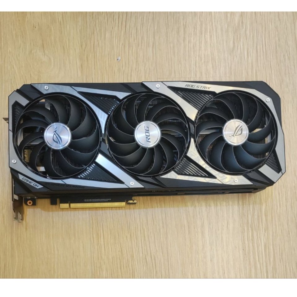 VGA Kartu Grafis ASUS ROG STRIX RTX 3060 Ti 8GB GDDR6 Triple Fan PCIe