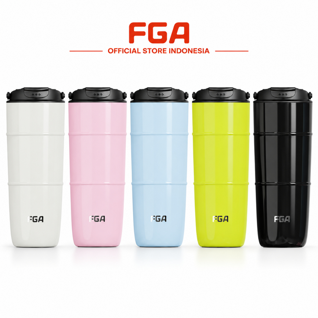 FGA Portable tumbler minum premium 700ml FFGAS2609-700 tahan dingin 24 jam botol stainless 316L port
