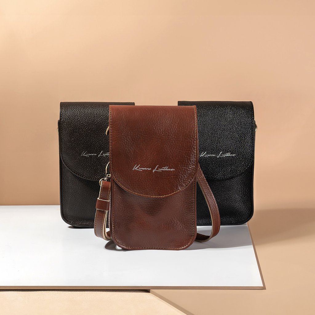 Tas Selempang Sling Bag Kulit Asli FREYA - Kenes Leather