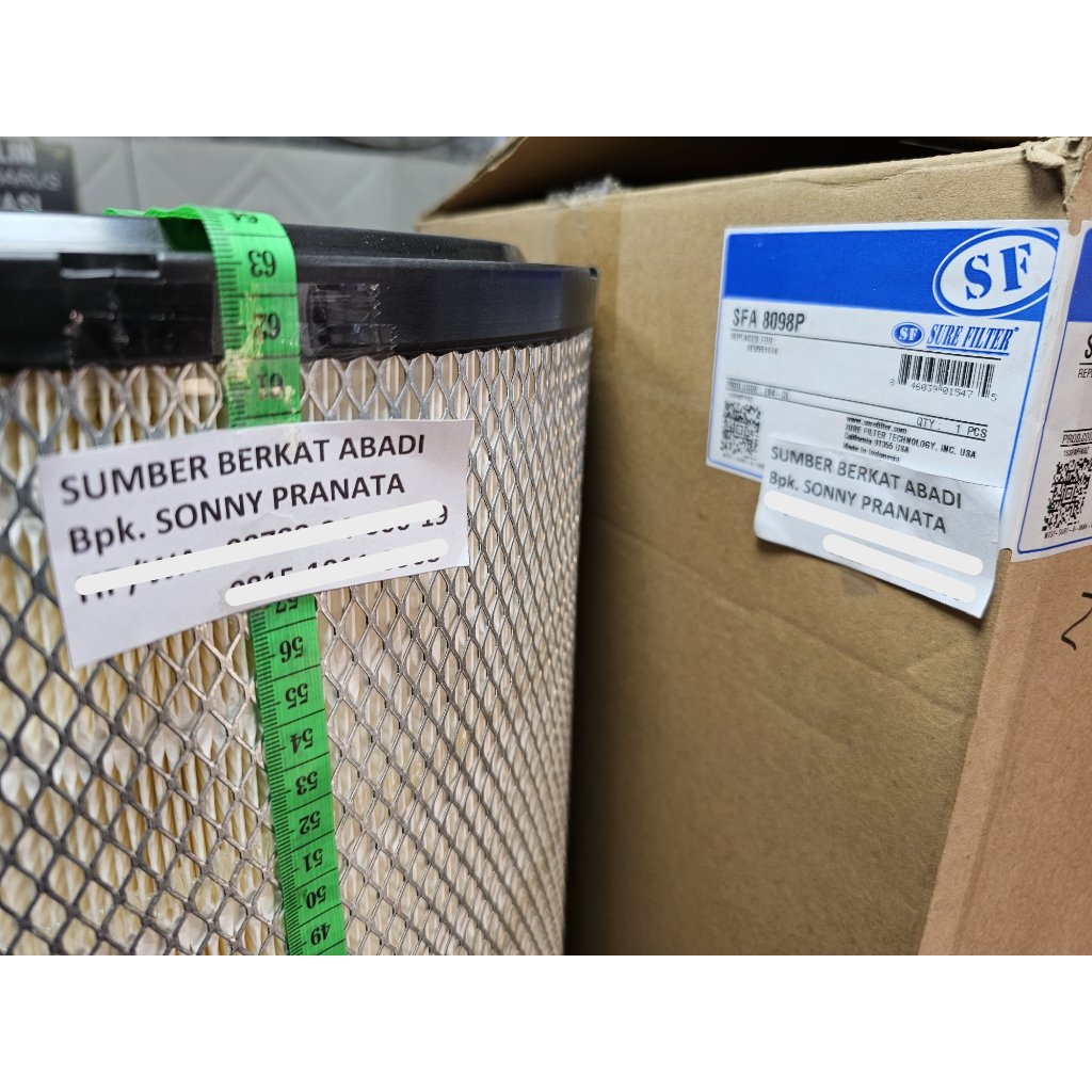 SURE SFA-8098P SFA8098P SFA 8098P SFA 8098 P AIR FILTER 246-5009 2465009 246 5009 AH170798 SEV551F/4