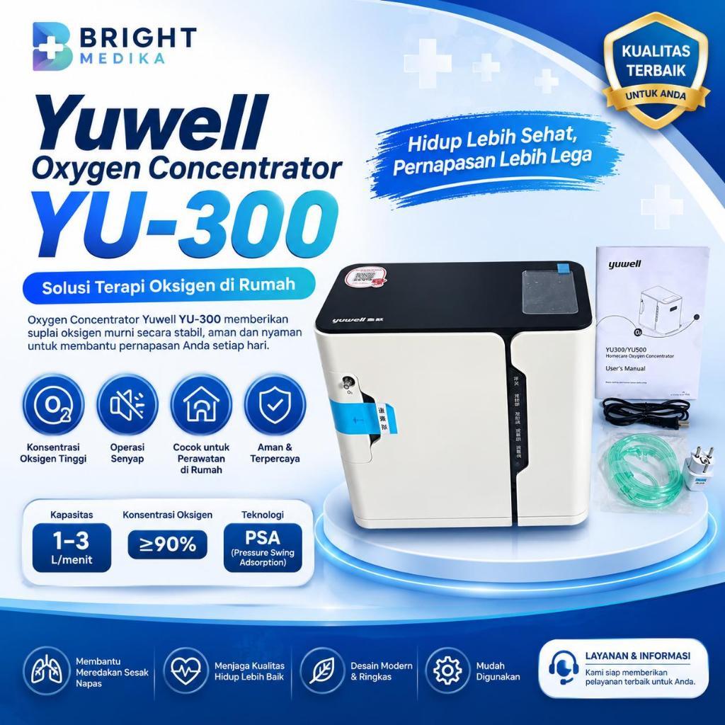Yuwell Oxygen Concentrator YU-300 / Oksigen Konsentrator Yuwell Yu-300