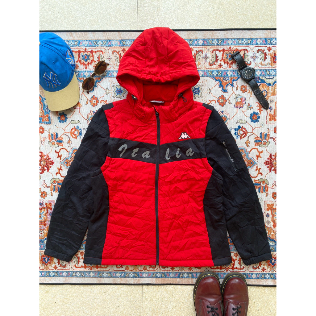 Jaket Puffer Kappa Second