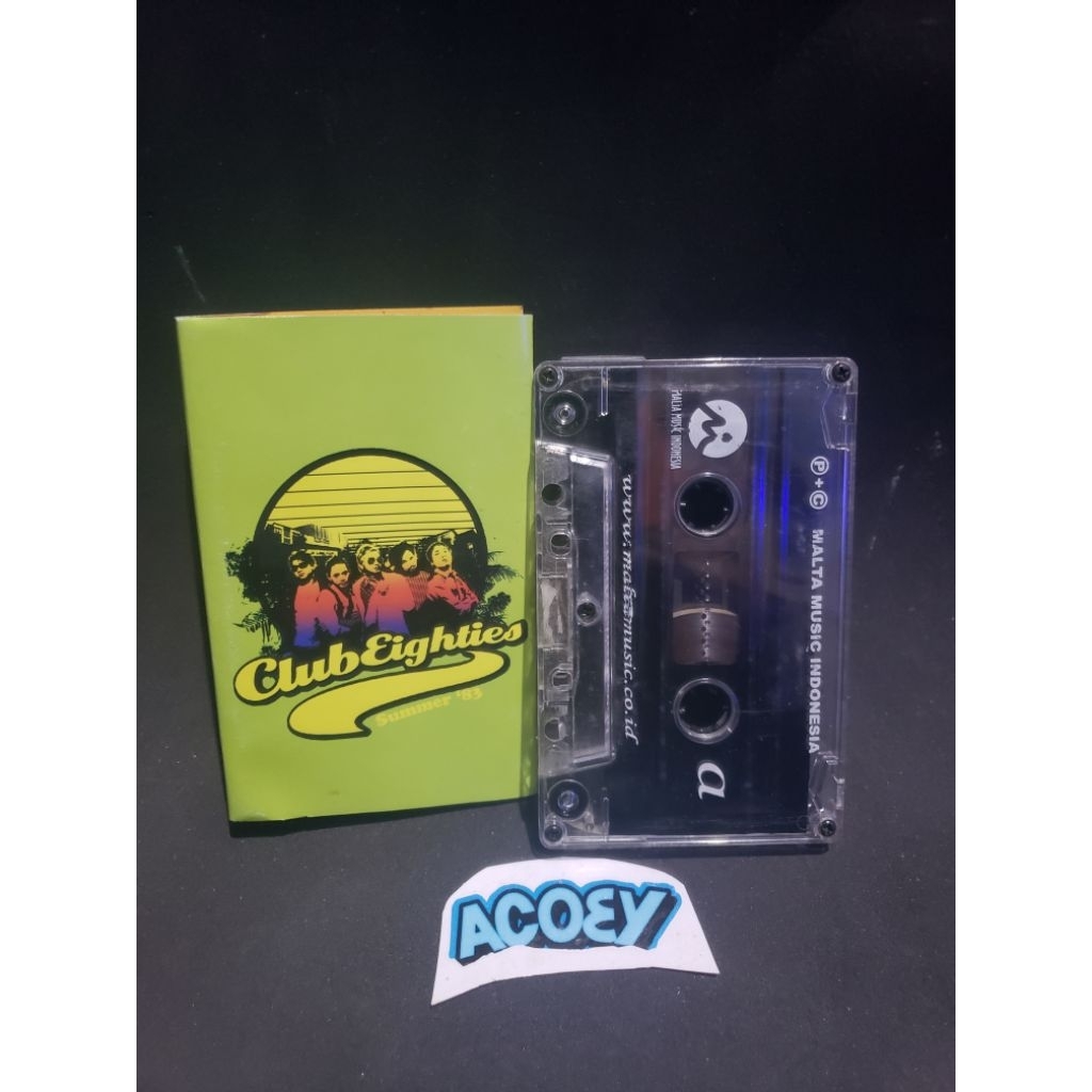kaset pita club eighties