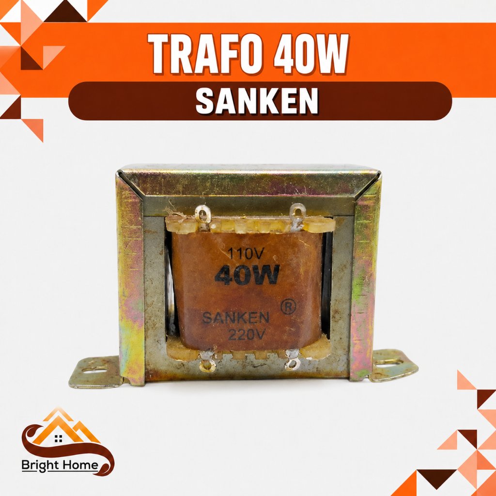 Trafo Step Down Sanken 40W 220V ke 110V Transformator Tegangan
