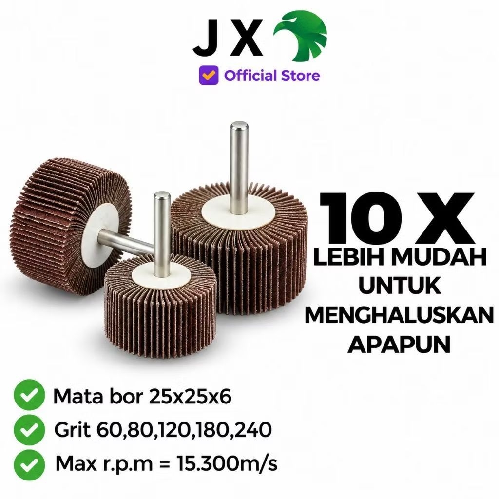 Mata Bor Amplas Penghalus Mini 25 × 25 × 6 MATA BOR