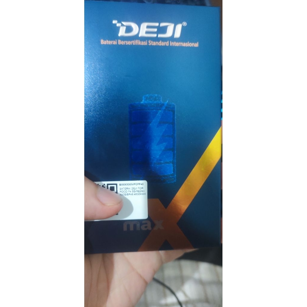 Batre Poco F4 Merk Deji