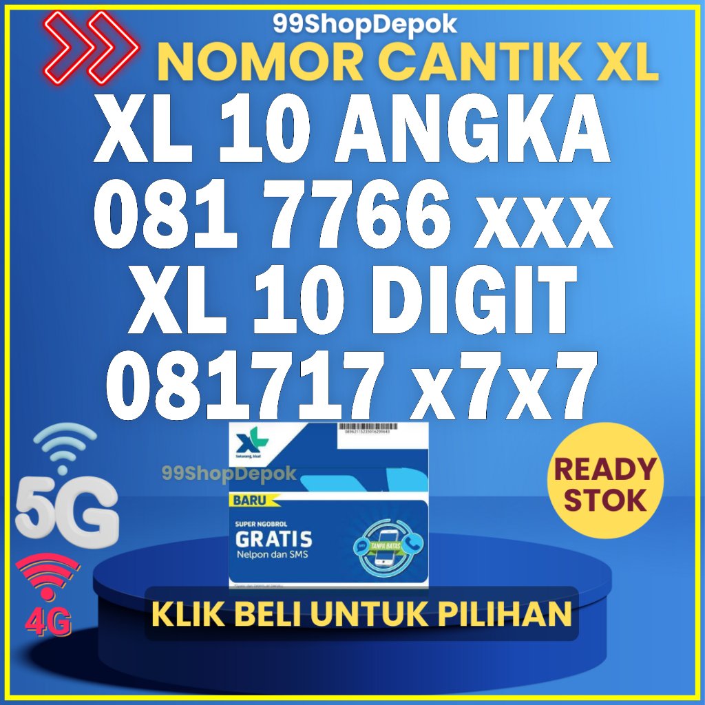 Kartu No Cantik XL kode 380.2 cpy - Nomor Cantik XL 4g 5g XL 10 DIGIT