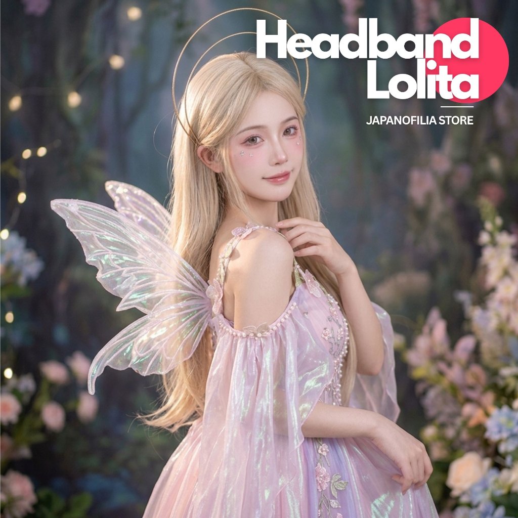 [ JAPANOFILIA ] PART 27 - Bando Halo Angel Malaikat Aesthetics Gold Emas | Crown Malaikat Angel Cosp