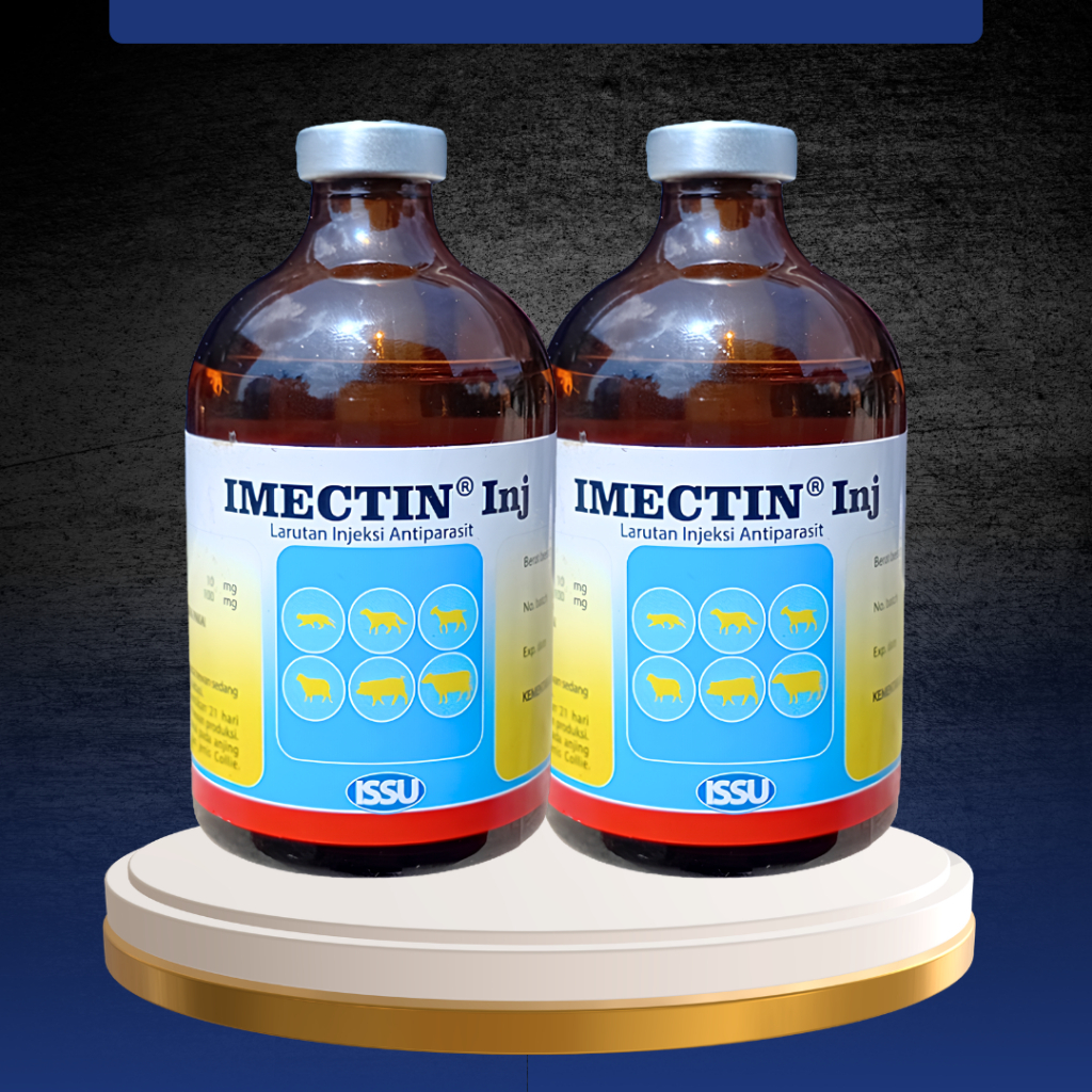 IMECTIN 100 ML - Untuk Ektoparasit Dan Endoparasi Like Ivomec Super Dan Intermectin Super.