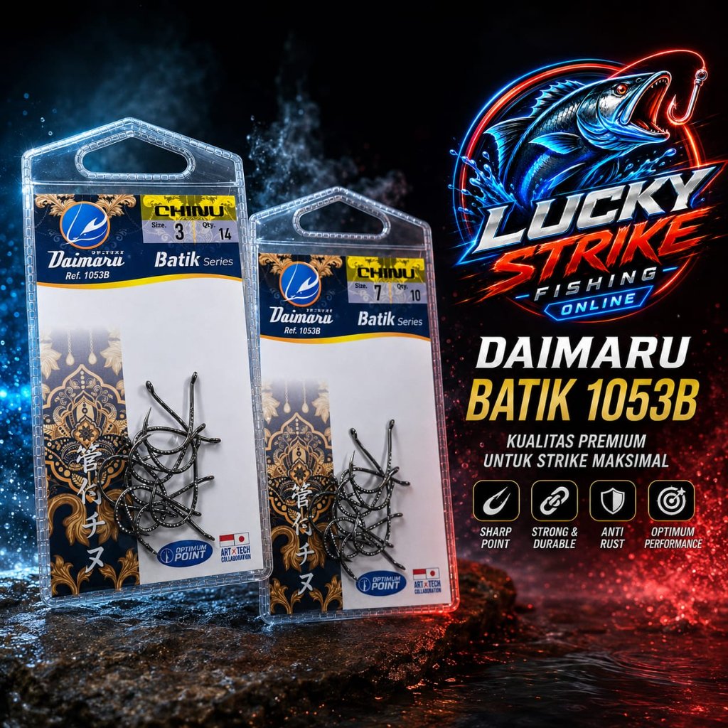 Mata pancing DAIMARU BATIK CHINU 1053-Kail pancing