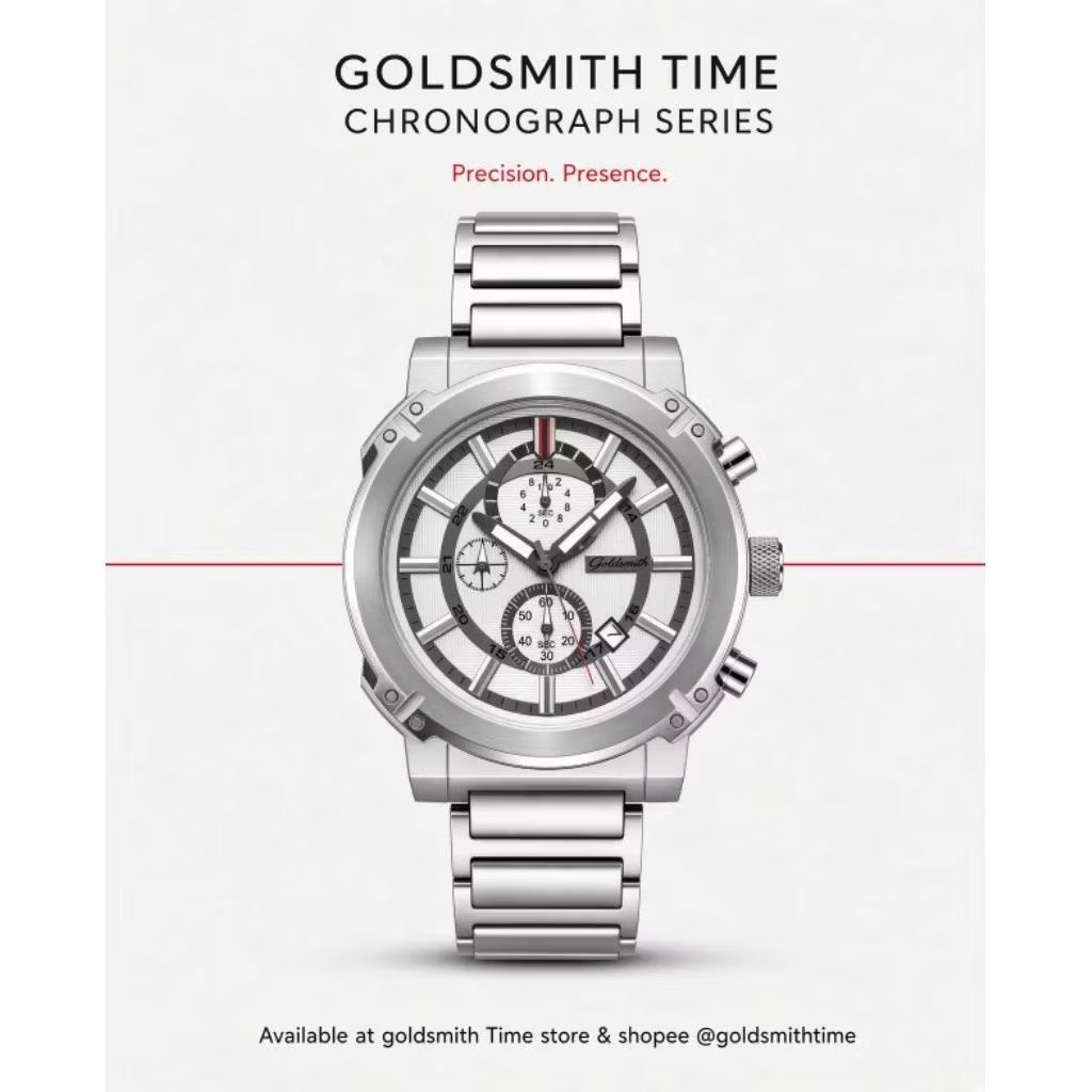 Goldsmith Time 8064 RT chr jam tangan chronograph pria