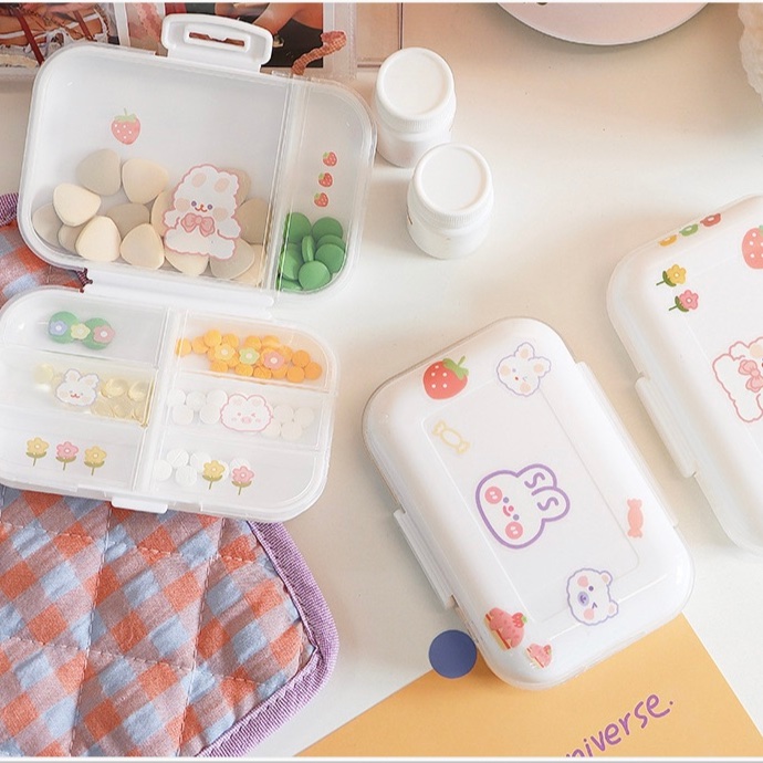 KOTAK OBAT BOX STORAGE  MINI PILL BOX