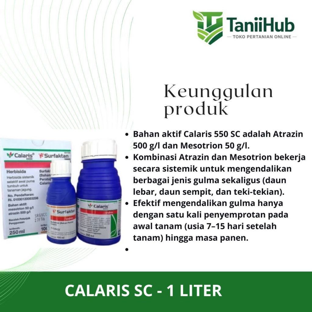 CALARIS 550 SC KEMASAN 1 LITER