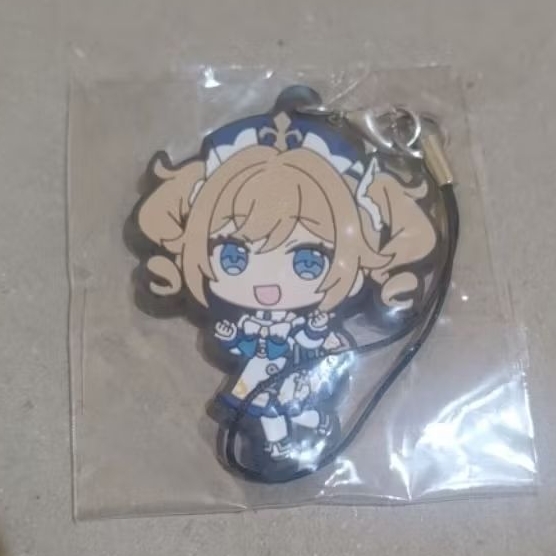 Genshin Impact Barbara Rubber Keychain