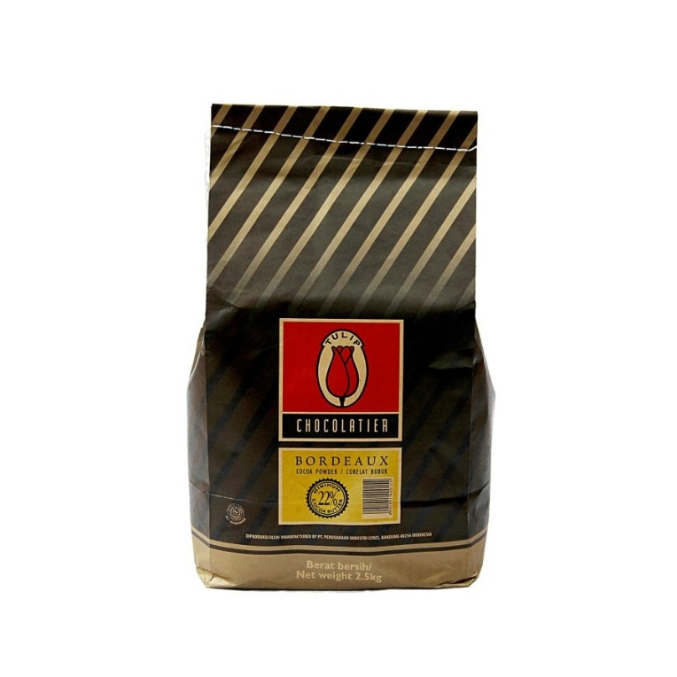 Tulip Bordeaux Coklat Bubuk - Tulip Bordeaux Cocoa Powder 250 Gram