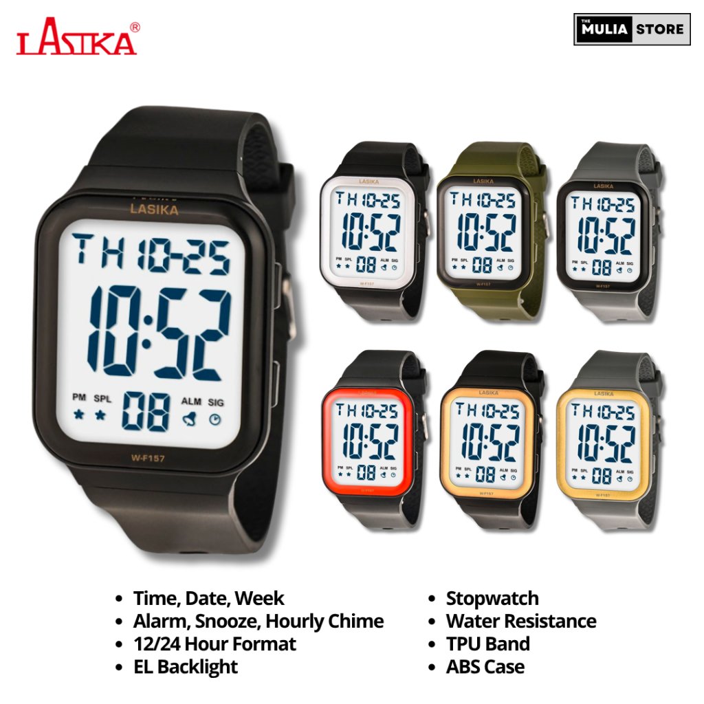 LASIKA Jam Tangan Anak-Anak/Dewasa Lasika Original W-F157 Digital
