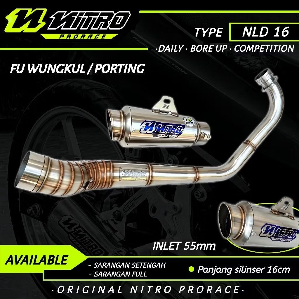 KNALPOT FU WUNGKUL, KNALPOT FU PORTING, KNALPOT SATRIA FU,KNALPOT BALAP,KNALPOT NITRO PRORACE