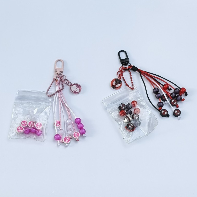 Keychain Couple Spiderman Miles Gwen/ Keychain Couple/ Gantungan Kunci Couple Spiderman/ Gantungan T