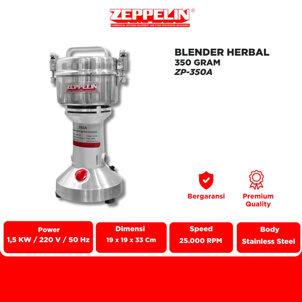 Zeppelin Blender Herbal Obat China 350A Gram