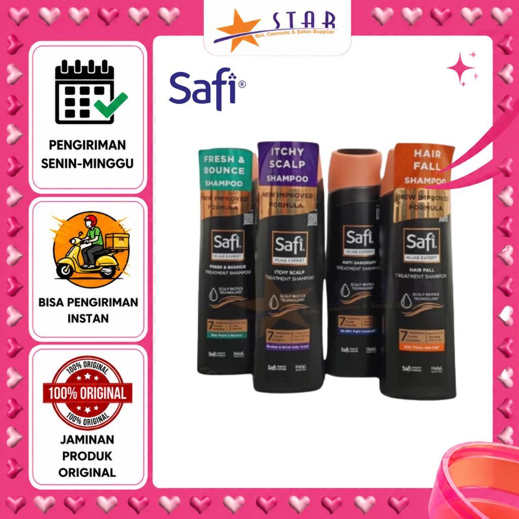 * STAR * Safi Hair Expert Fresh & Bounce Shampoo uk 160gr