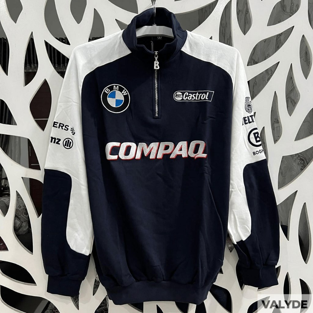 [Team Issued/BNWT/Size M] Jaket Half Zip BMW Williams F1 Team 2001