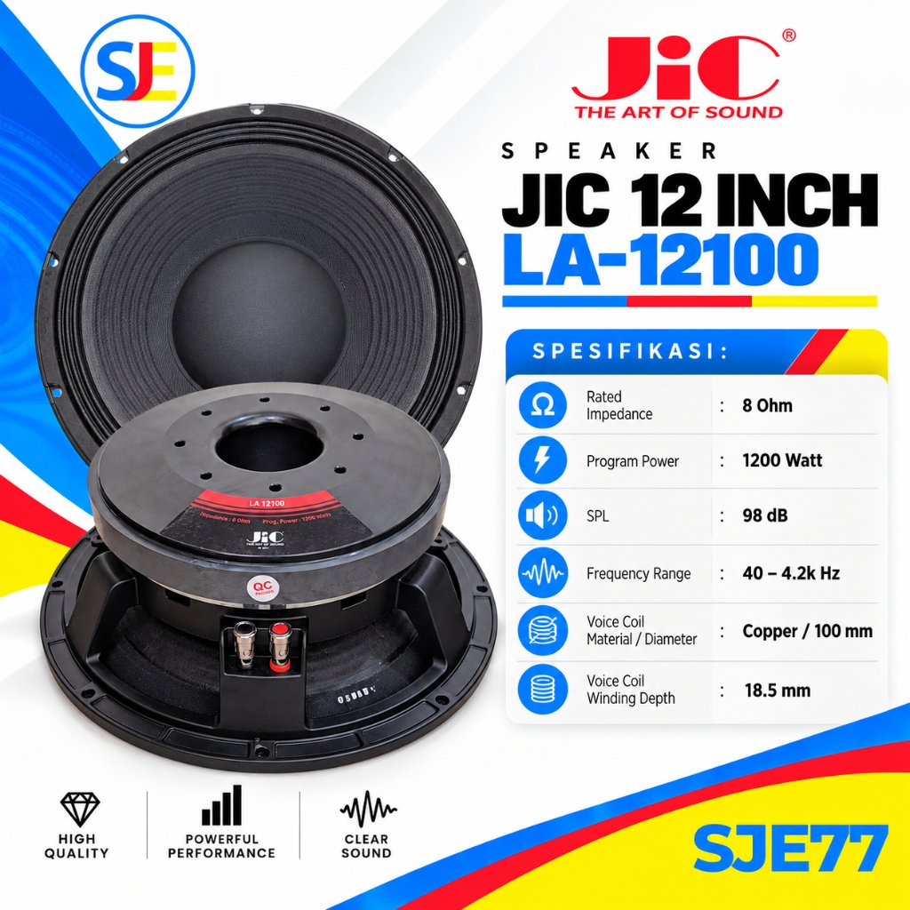 Speaker JIC 12 inch LA-12100