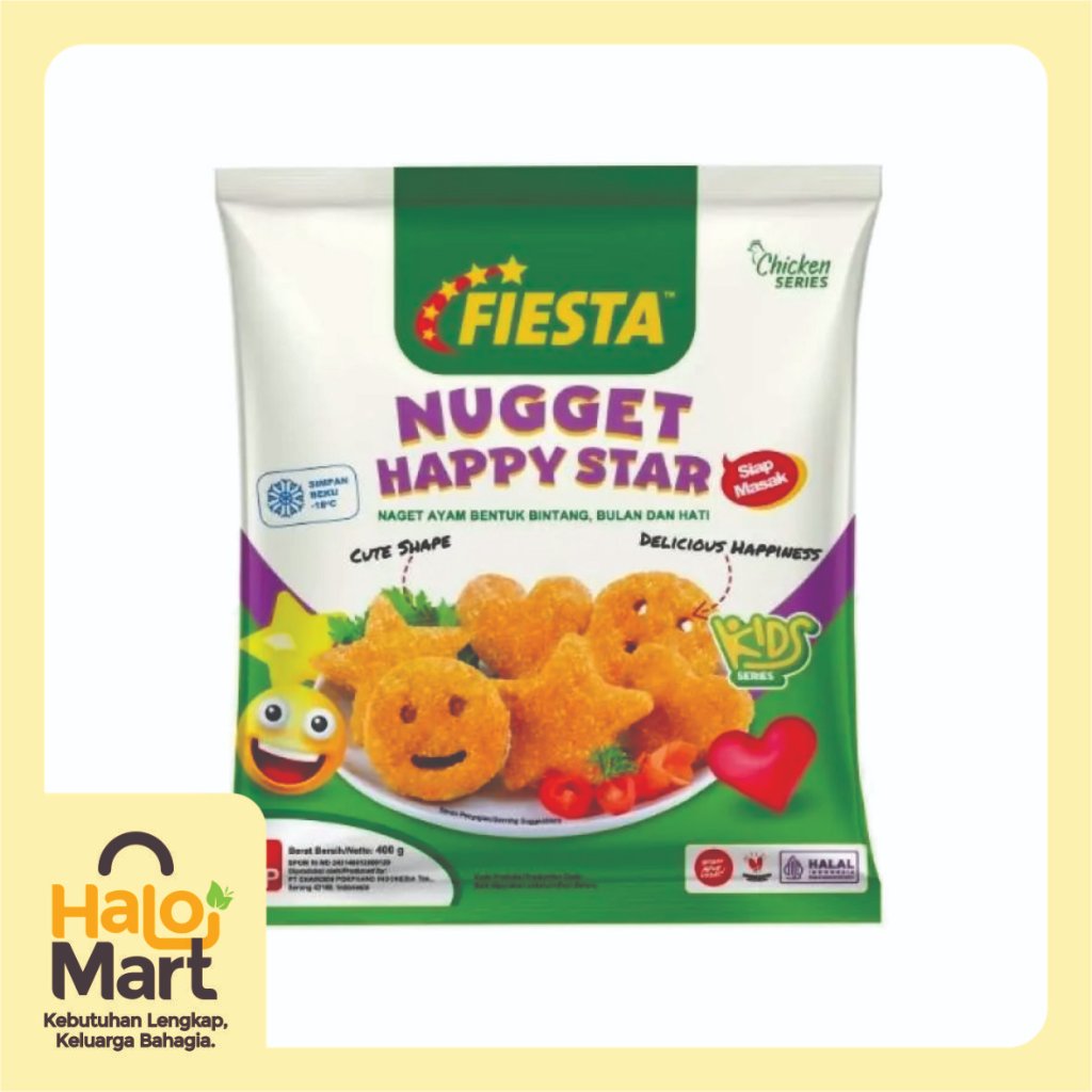 FIESTA NUGGET HAPPY STAR 400 GR