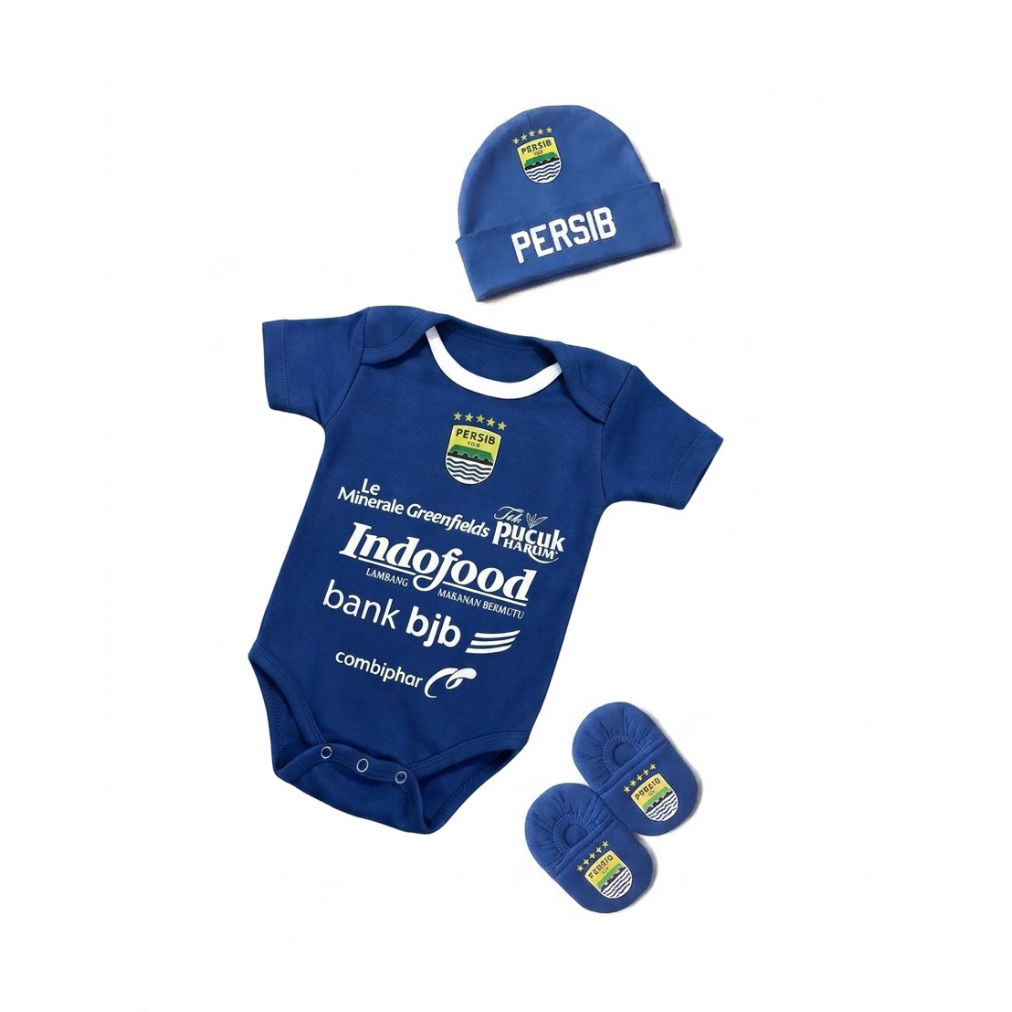 JUMPER Persib Bayi motif bola - Jersey Persib Anak