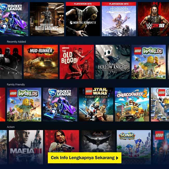 Akun Primary Game PS4 & PS5 Komplit