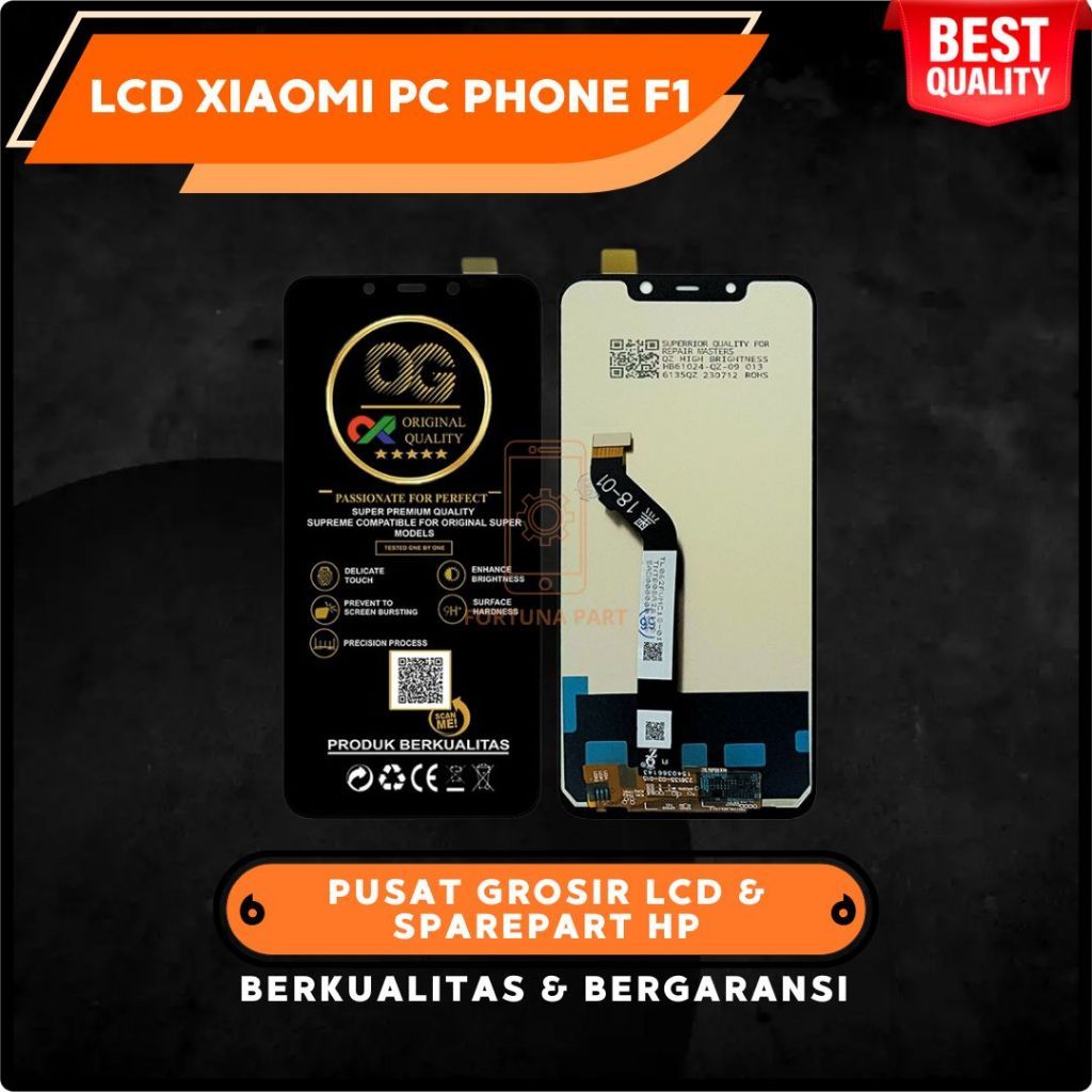 LCD TOUCHSCREEN XIAOMI POCOPHONE F1 / LCD POCOPHONE F1 / LCD POCO F1 FULLSET