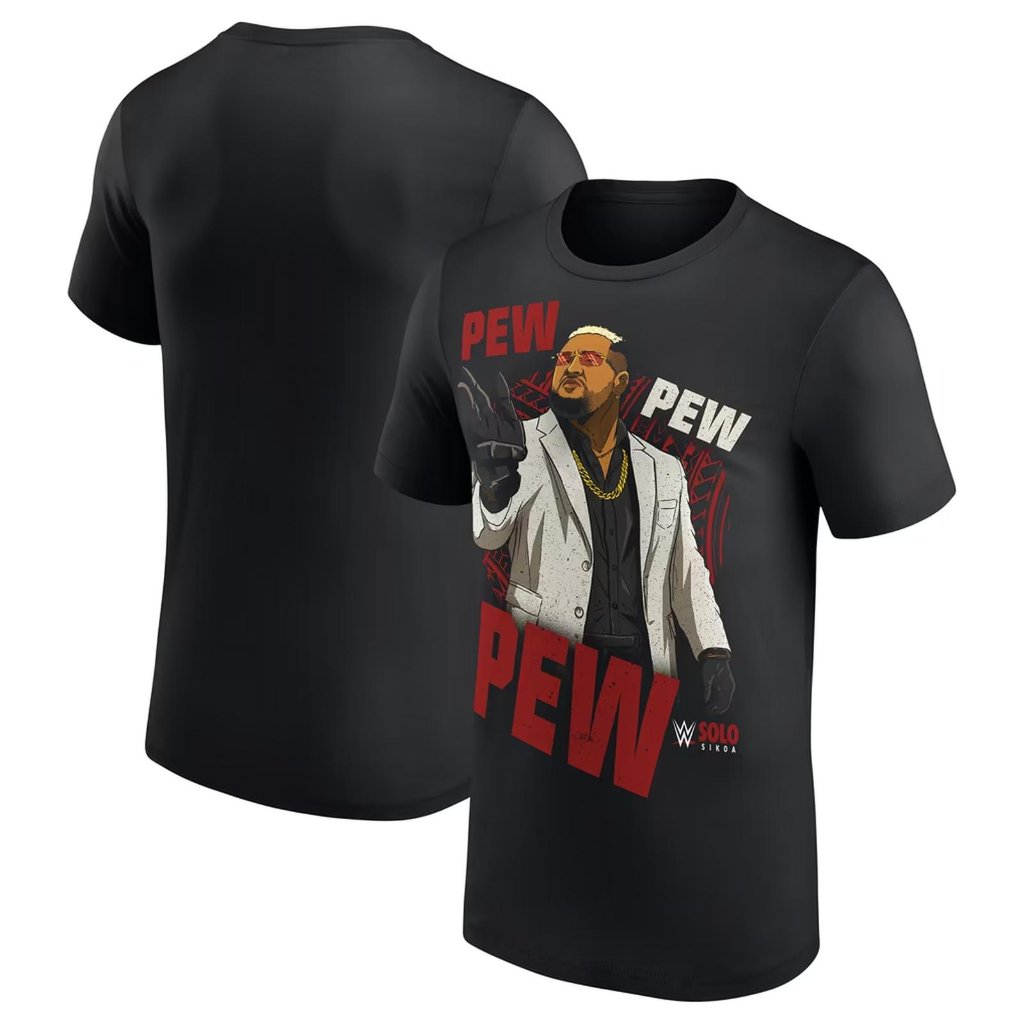 [KAOS 24s] Solo Sikoa WWE Cartoon T-Shirt - WWE SB25