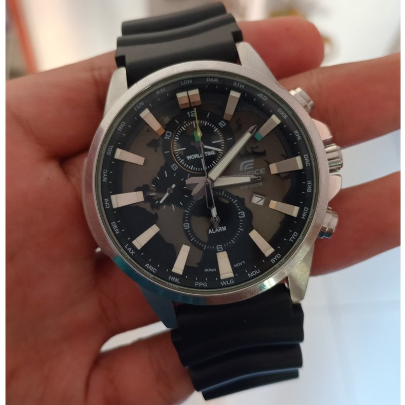 Jam casio edifice second