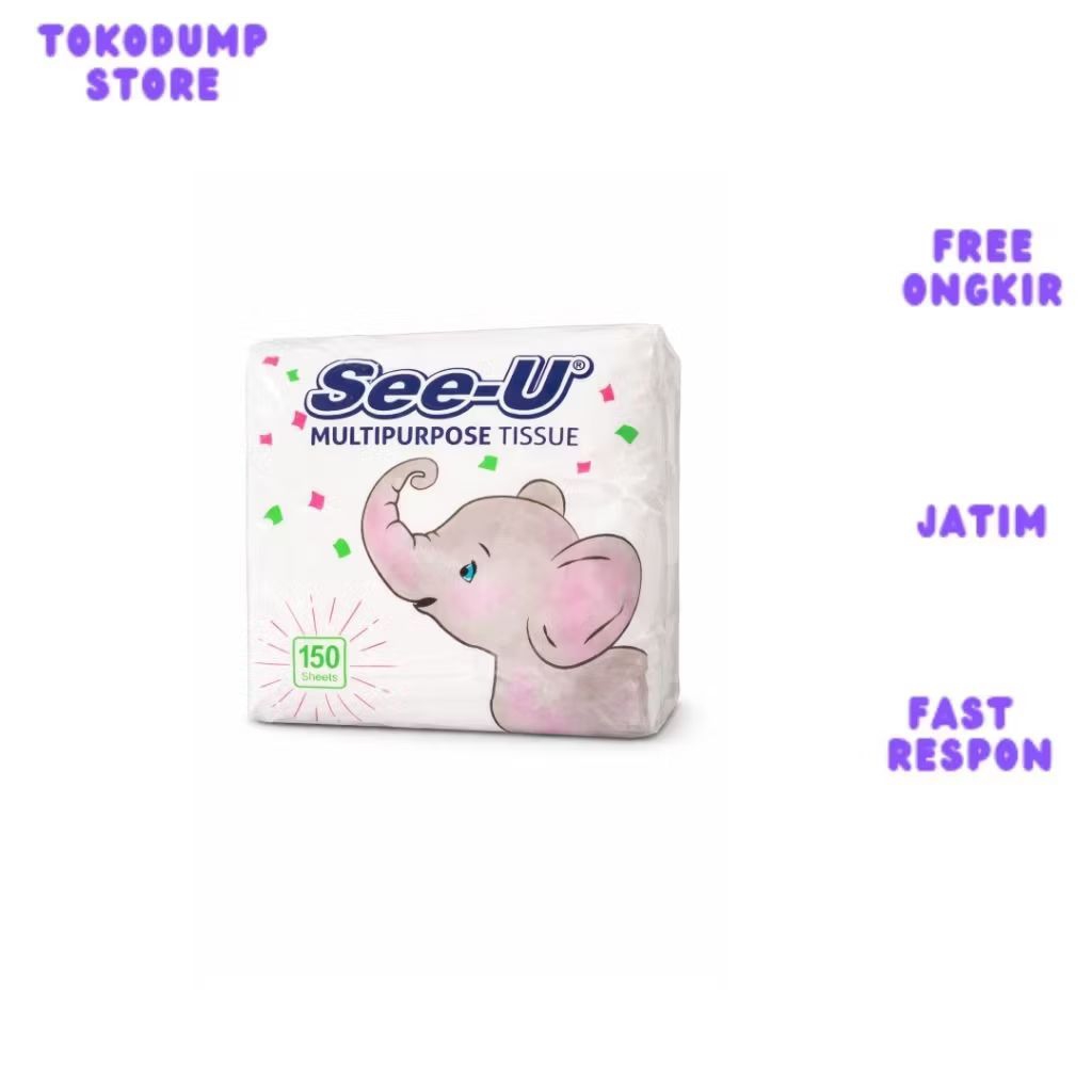 tisu SEE u pop up 150 sheet