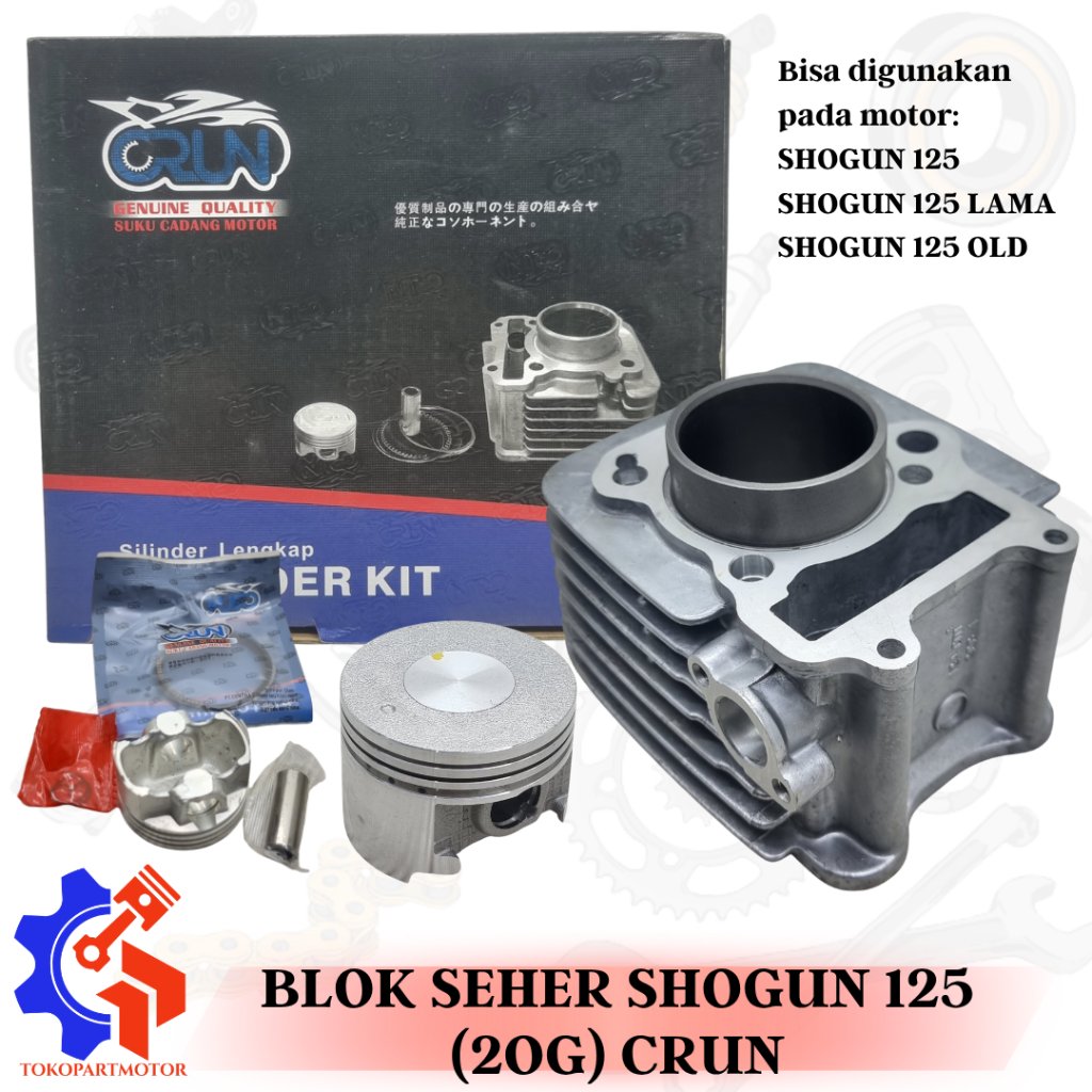 BLOK BLOCK SEHER CYLINDER BLOK SET SHOGUN 125 / SHOGUN 125 LAMA / SHOGUN 125 OLD CRUN