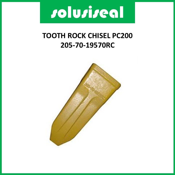 Tooth Rock Chisel Komatsu PC200 205-70-19570RC Verona | Kuku Bucket Excavator Tipe Semi Runcing