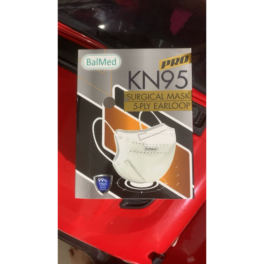 Masker BalMed KN95 Pro Earloop 5PLY Halal Dewasa