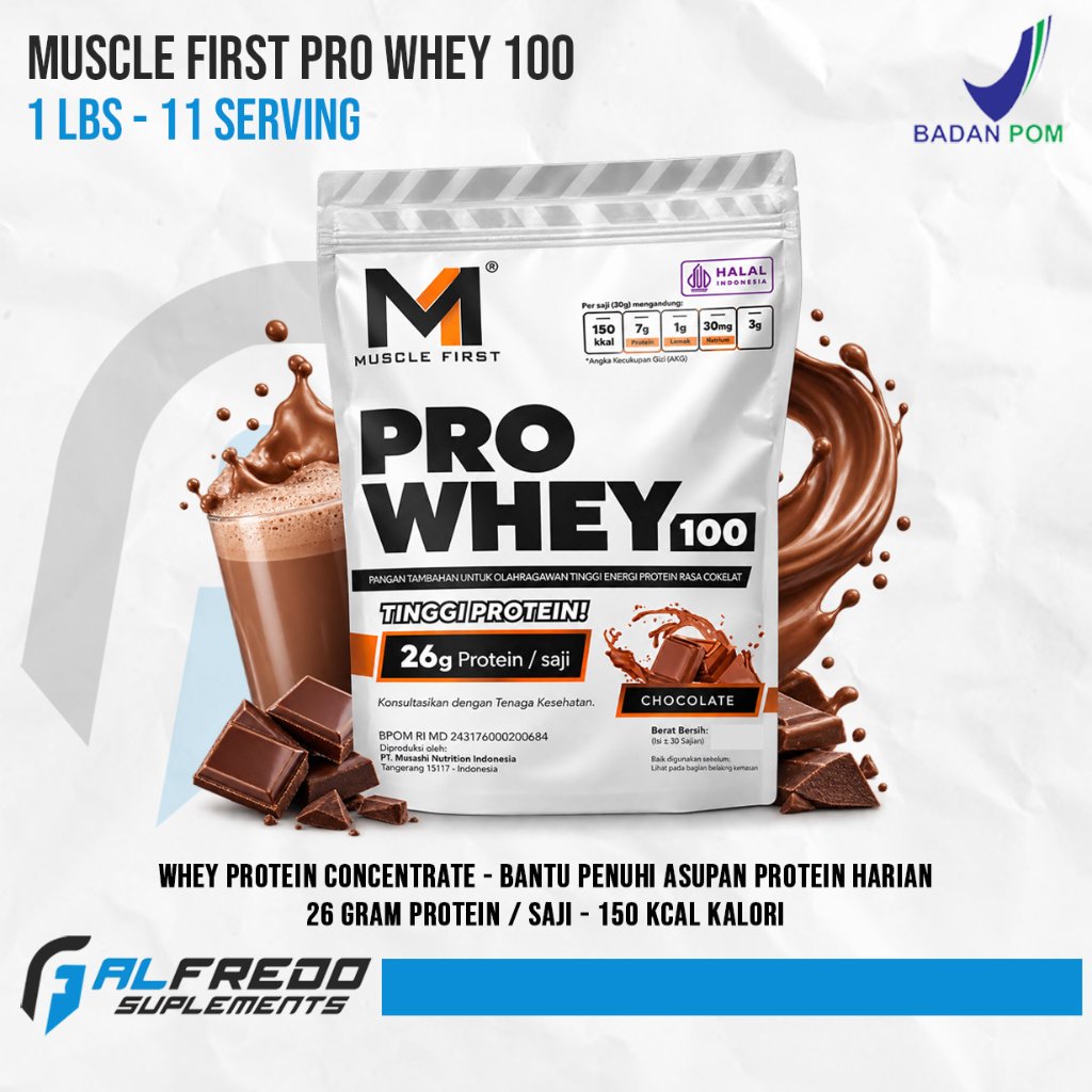 Muscle First M1 Pro Whey 100 1 Lbs Susu Protein