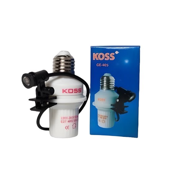 FITTING LAMPU SENSOR KOSS / FITTING SENSOR CAHAYA