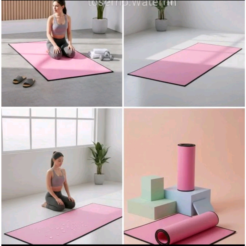 KARPET LANTAI BUSA,KARPET YOGA PINK, KARPET FOAM,TIKAR LANTAI BUSA,ALAS DUDUK/TIDUR LESEHAN,PLAYMATE