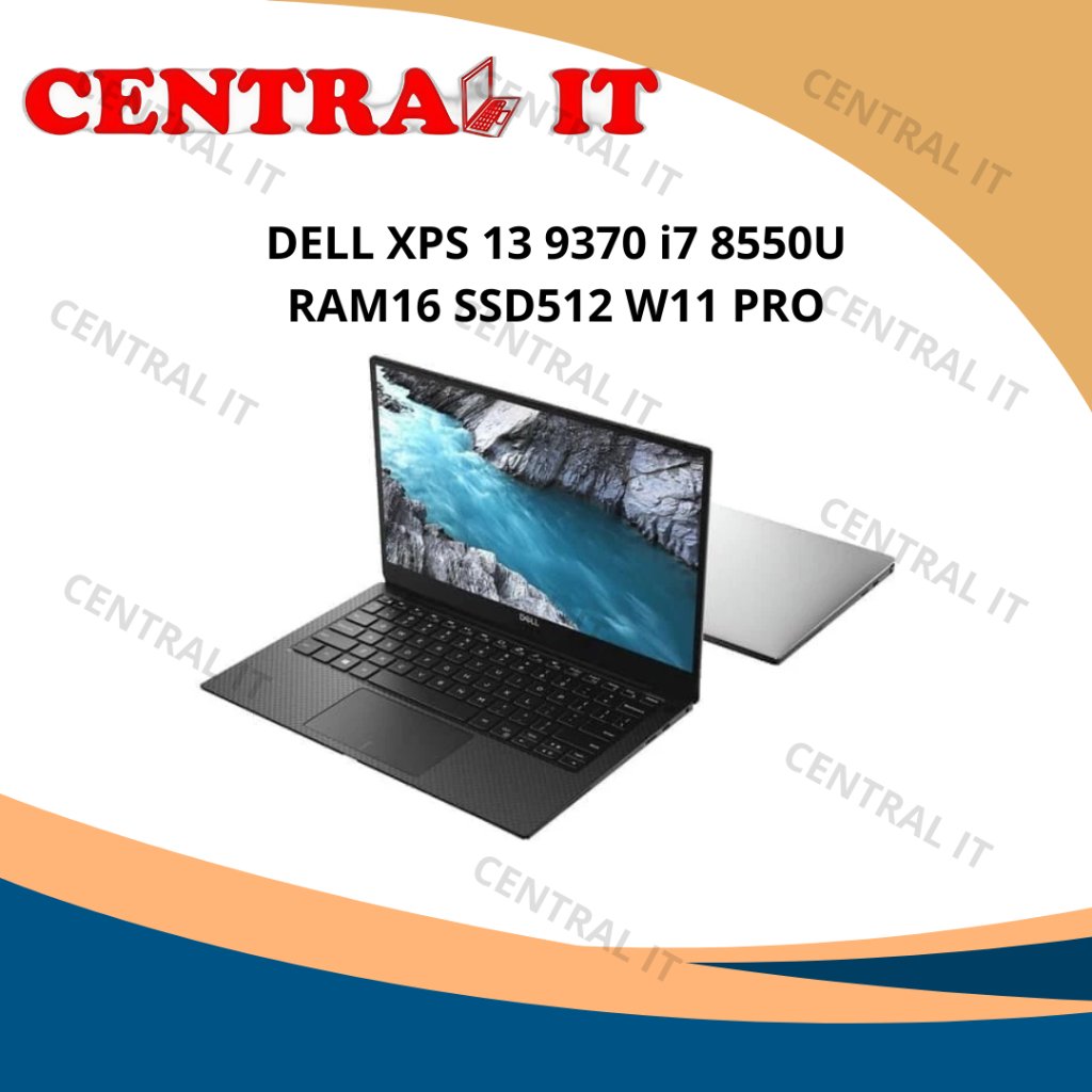 DELL XPS 13 9370 i7 8550U RAM16 SSD512 W11 PRO