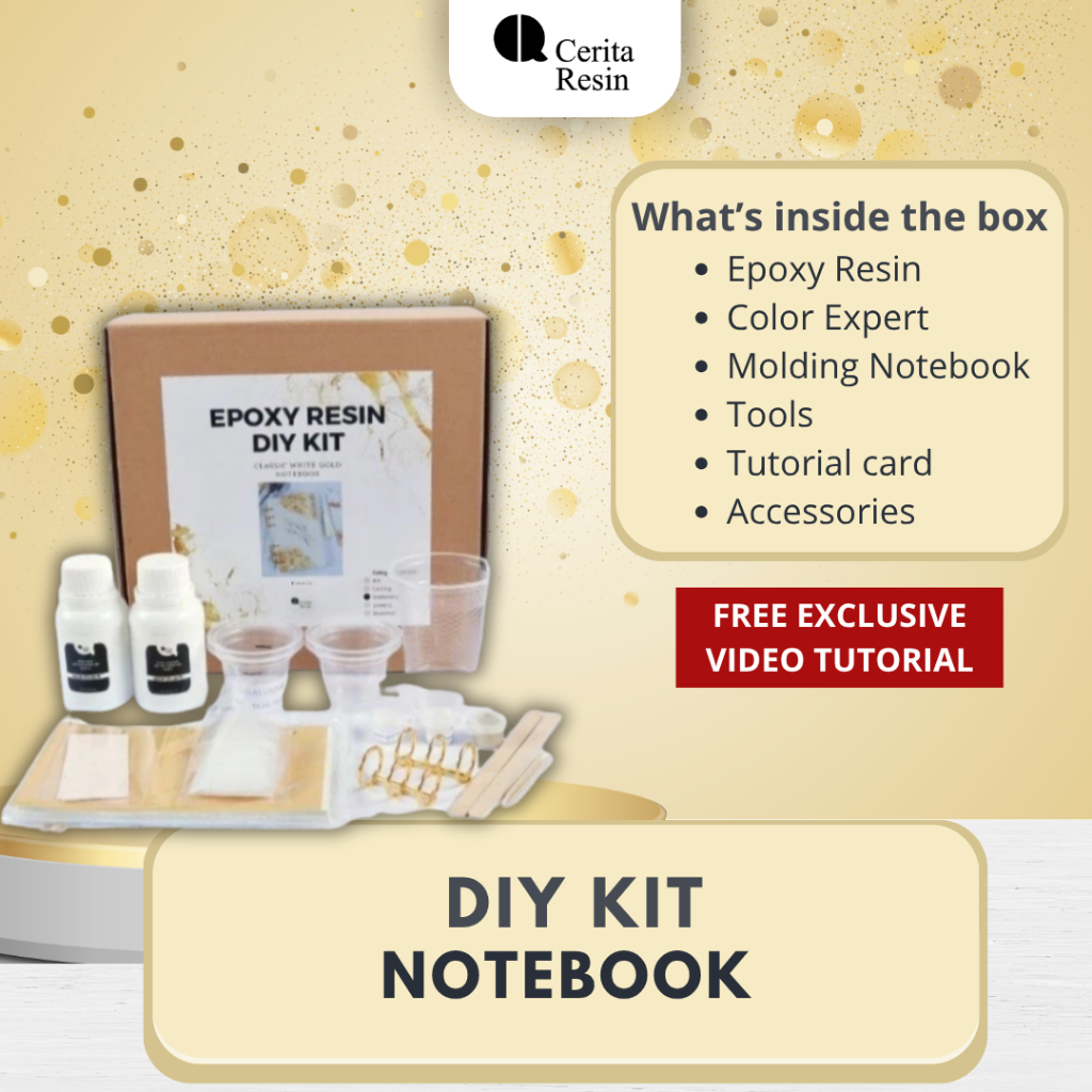 Cerita Resin - Epoxy Resin DIY KIT Notebook Resin Art